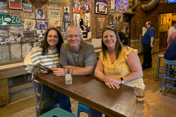 PUGM veterans Stacy, Chris , Dana  welcomed new folks to the Equinox family